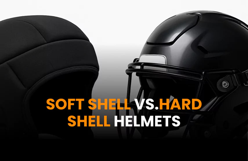 Soft Shell vs Hard Shell Athletes Helmets