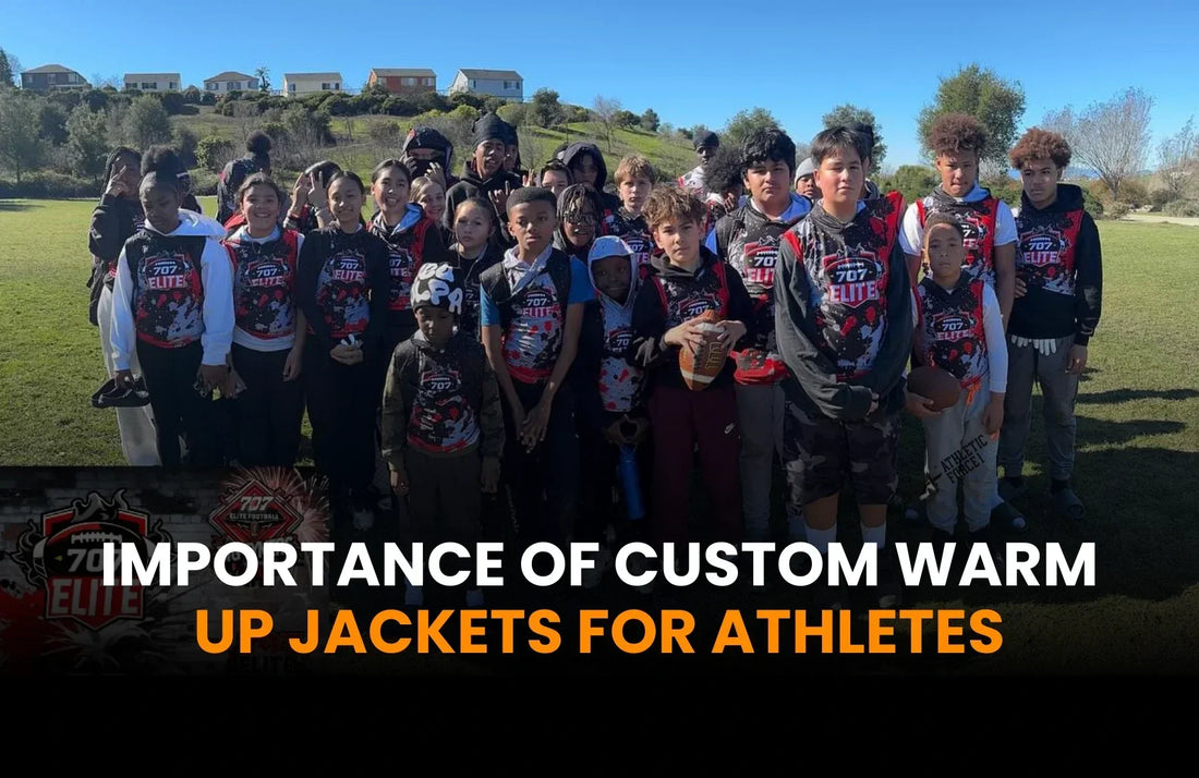 Importance of Custom Warm Up Jackets for Athletes