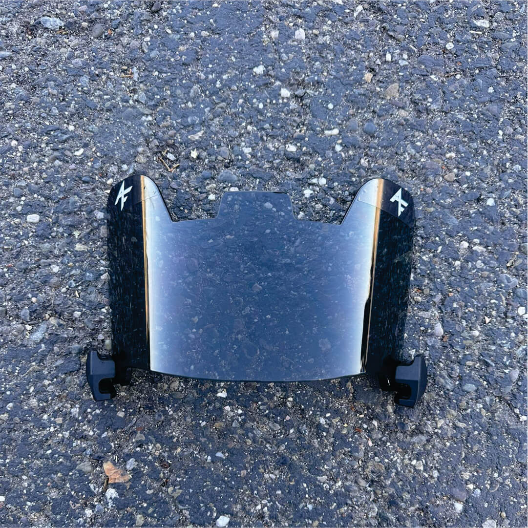 FOOTBALL VISOR BLACK