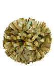 Holographic Gold Pom Pom (Baton Handle)