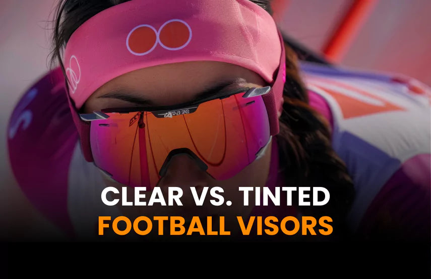 Clear vs. Tinted Football Visors 