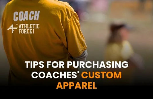 Tips for Purchasing Coaches' Custom Apparel