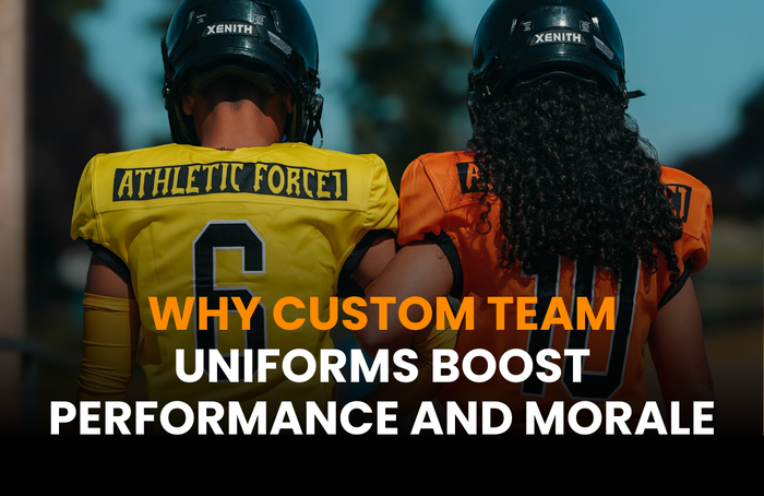 Why Custom Team Uniforms Boost Performance and Morale – AthleticForce1