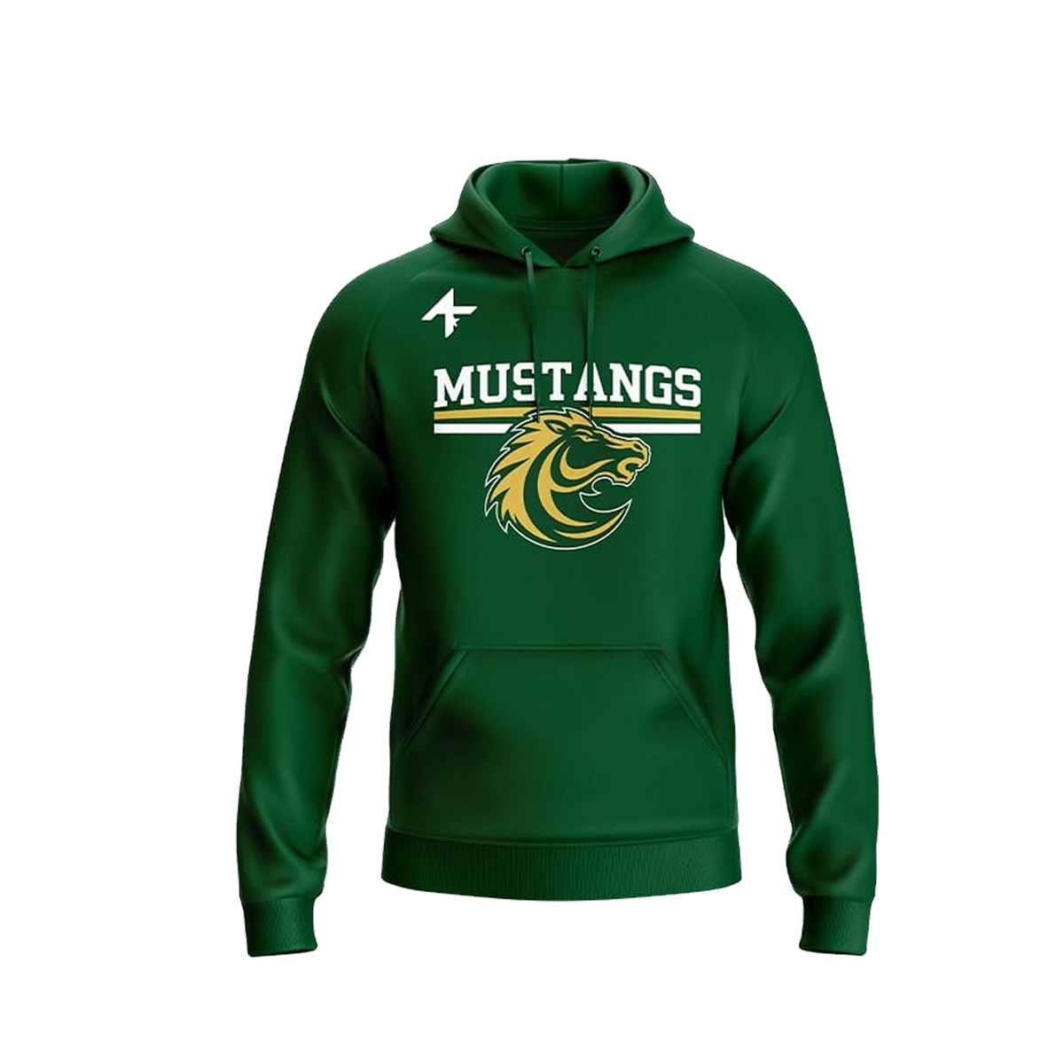 AF1 Mustangs Cotton Hoodie