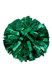 Holographic Kelly Green Pom Pom (Baton Handle)